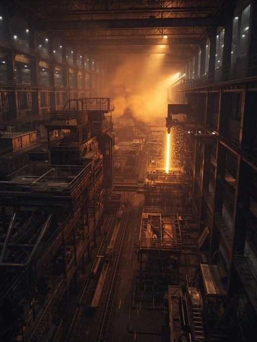 steel and metal industry